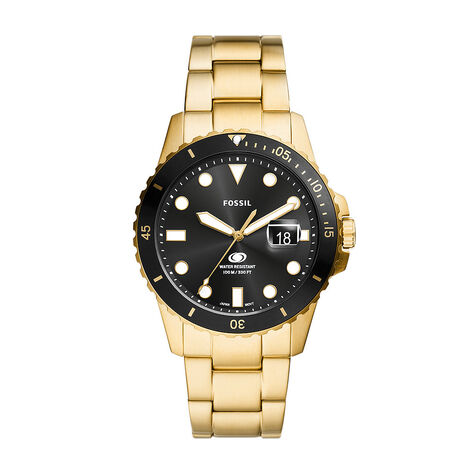 Montre Fossil Blue Dive Noir - Montres étanches Homme | Marc Orian