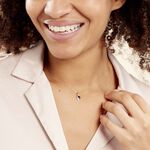 Collier Sagesse Or Jaune Saphir Et Diamant - Colliers avec pierres Femme | Marc Orian