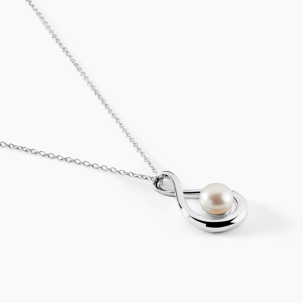 Collier Layanne Argent Blanc Perle De Culture - Colliers avec pierres Femme | Marc Orian