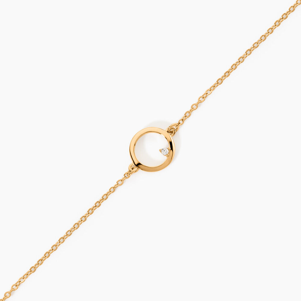 Bracelet Plaqu&eacute; Or Kaspar Oxyde De Zirconium - Bracelets fantaisie Femme | Marc Orian