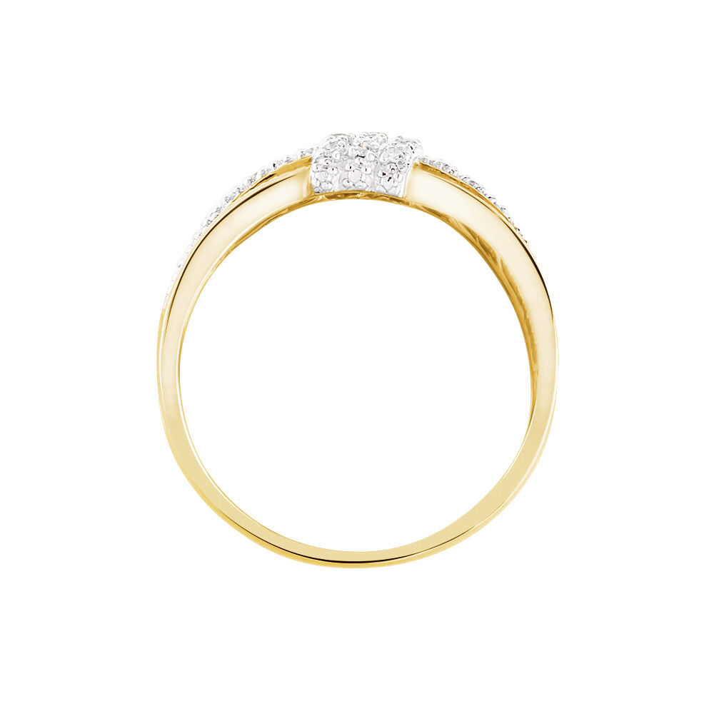 Bague Lucilla Or Jaune Diamant - Bagues pierres précieuses Femme | Marc Orian