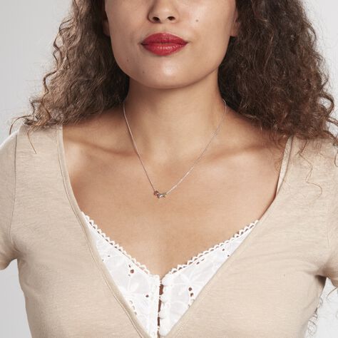 Collier Tania Argent Tricolore - Colliers Femme | Marc Orian