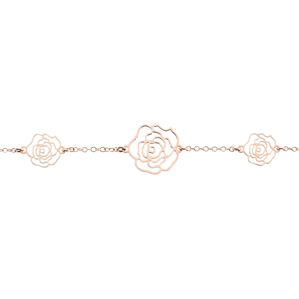 Bracelet Margotte Argent Rose - Bracelets chaînes Femme | Marc Orian