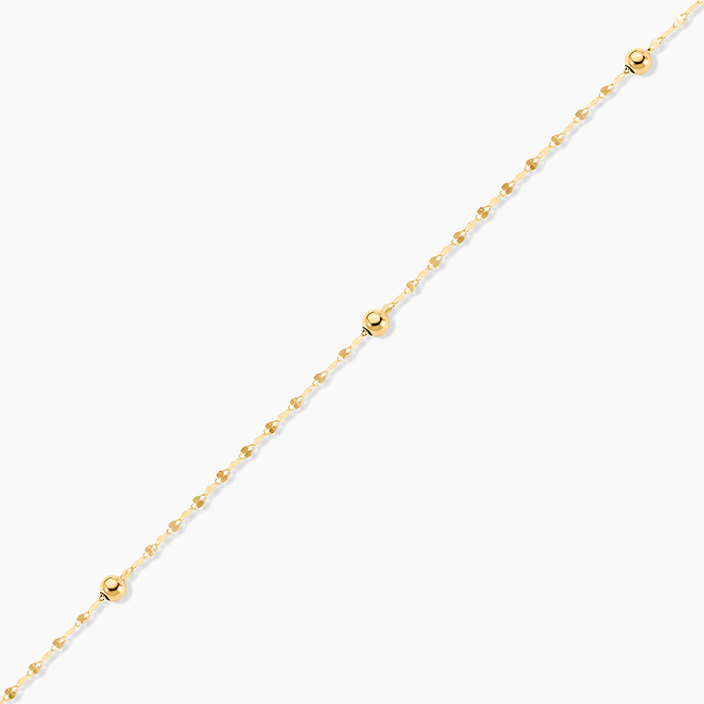 Cha&icirc;ne De Cheville Plantie Or Jaune - Chaines de cheville Femme | Marc Orian