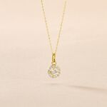 Collier Tahera Or Jaune Oxyde De Zirconium - Colliers avec pierres Femme | Marc Orian