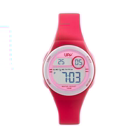 Montre Upp Digi Loop Rose - Montres &eacute;tanches Enfant | Marc Orian