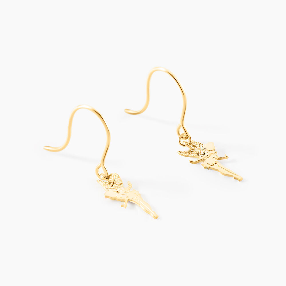 Boucles D'oreilles Pendantes Fee Or Jaune - Pendantes Femme | Marc Orian