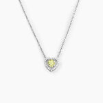 Collier Suzon Argent Blanc Oxyde De Zirconium - Colliers avec pierres Femme | Marc Orian