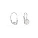 Boucles D'oreilles Pendantes Maximine Argent Blanc Oxyde De Zirconium - Pendantes Femme | Marc Orian