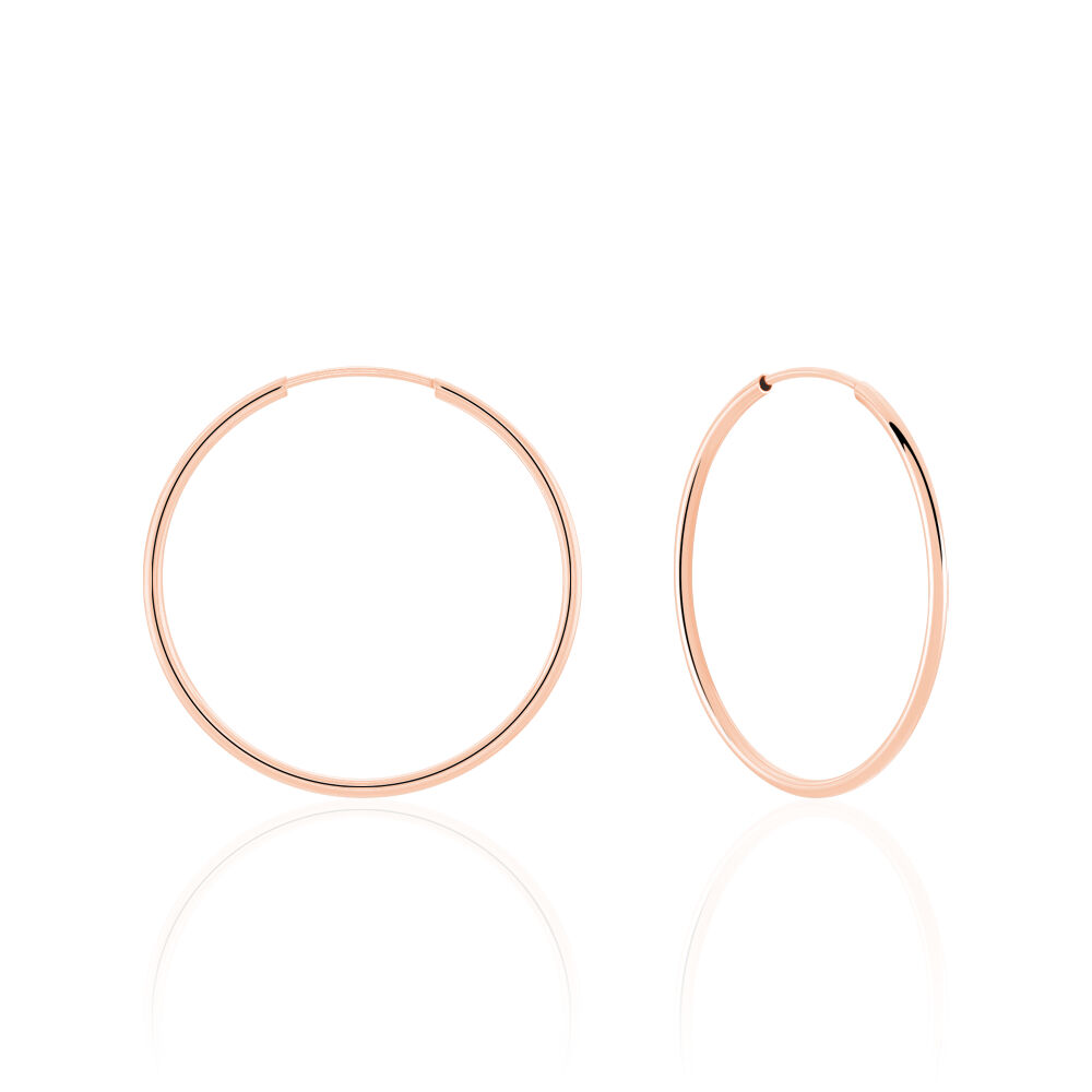 Cr&eacute;oles Dominae Or Rose - Cr&eacute;oles Femme | Marc Orian