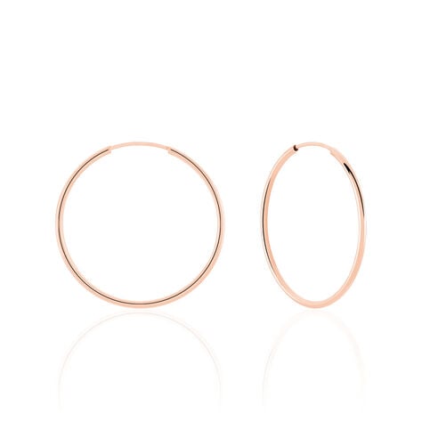 Cr&eacute;oles Dominae Or Rose - Cr&eacute;oles Femme | Marc Orian