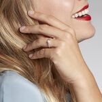 Bague Solitaire Alexandra Or Blanc Diamant - Solitaires Femme | Marc Orian
