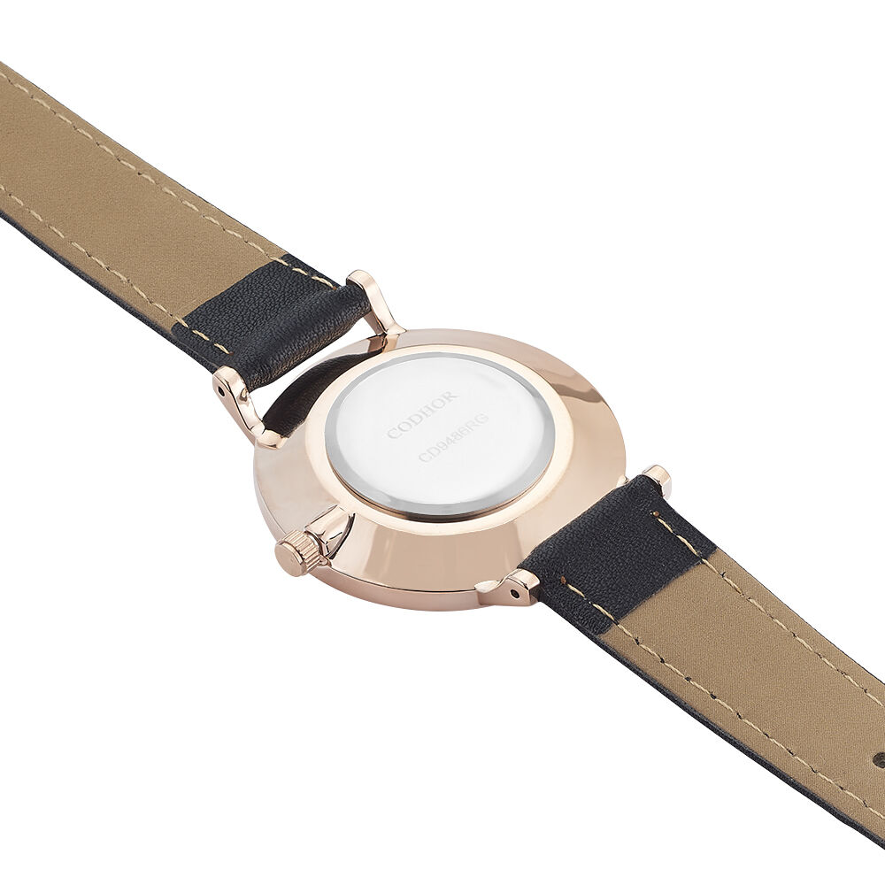 Montre Codhor Cindy Noir - Montres étanches Femme | Marc Orian