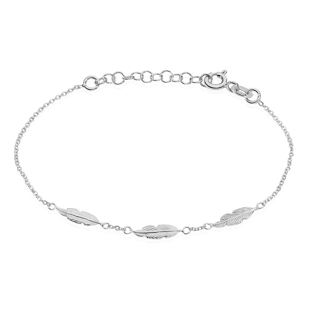 Bracelet Violka Argent Blanc - Bracelets chaînes Femme | Marc Orian