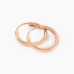 Cr&eacute;oles Argent Rose Olympia - Cr&eacute;oles Femme | Marc Orian