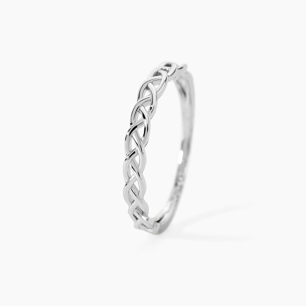 Bague Messina Argent Blanc - Bijoux fantaisie Femme | Marc Orian