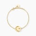 Bracelet Acier Doré Cristal - Bracelets Medailles Femme | Marc Orian