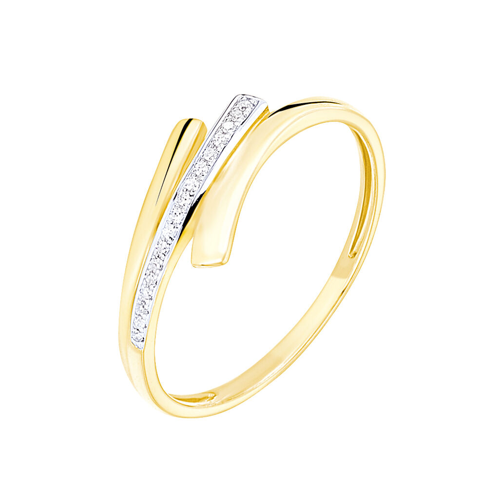 Bague Melia Or Jaune Diamant - Bagues Femme | Marc Orian