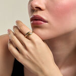 Bague Omega Argent Dor&eacute; A L'Or 750/1000 - Bagues dor&eacute;es Femme | Marc Orian
