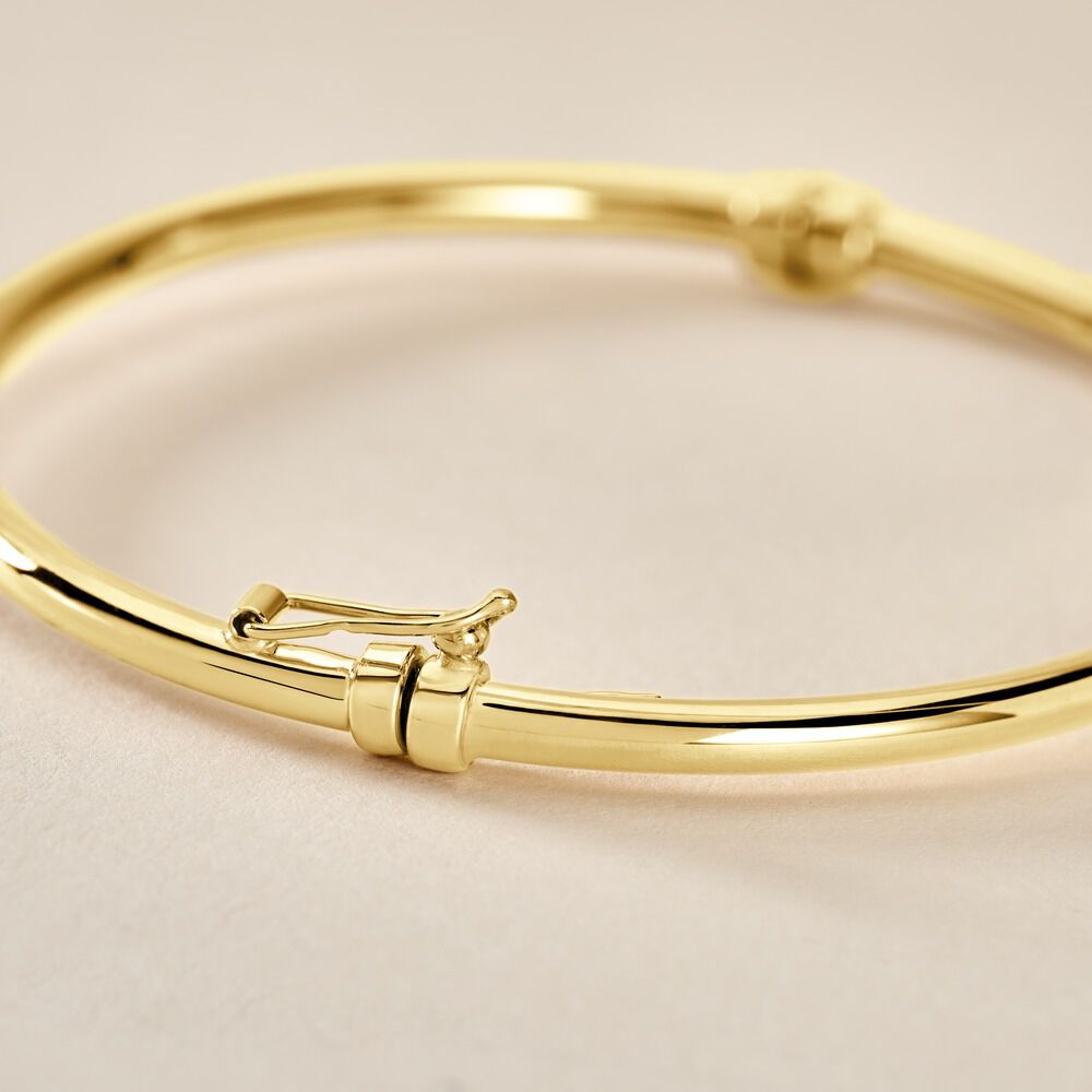 Bracelet Jonc Or Jaune Cynthia - Bracelets joncs Femme | Marc Orian