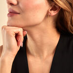 Boucle D'oreille Unitaire Pendante Serenity Plaqu&eacute; Or Jaune Oxyde  - Piercings d'oreilles Femme | Marc Orian