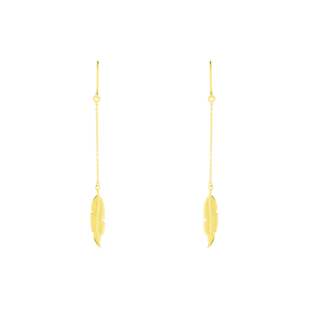 Boucles D'oreilles Pendantes Aubaine Or Jaune - Pendantes Femme | Marc Orian