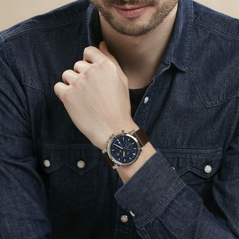 Montre Pierre Lannier Criterium Bleu - Montres Homme | Marc Orian
