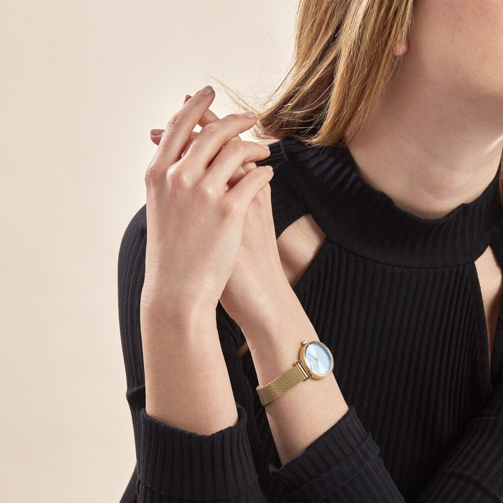 Montre Pierre Lannier Ligne Pure Bleu - Montres classiques Femme | Marc Orian