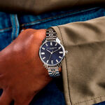 Montre Olivia Burton Art Deco Bleu - Montres &eacute;tanches Femme | Marc Orian