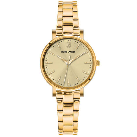Montre Pierre Lannier Essential Champagne - Nouveautés Femme | Marc Orian