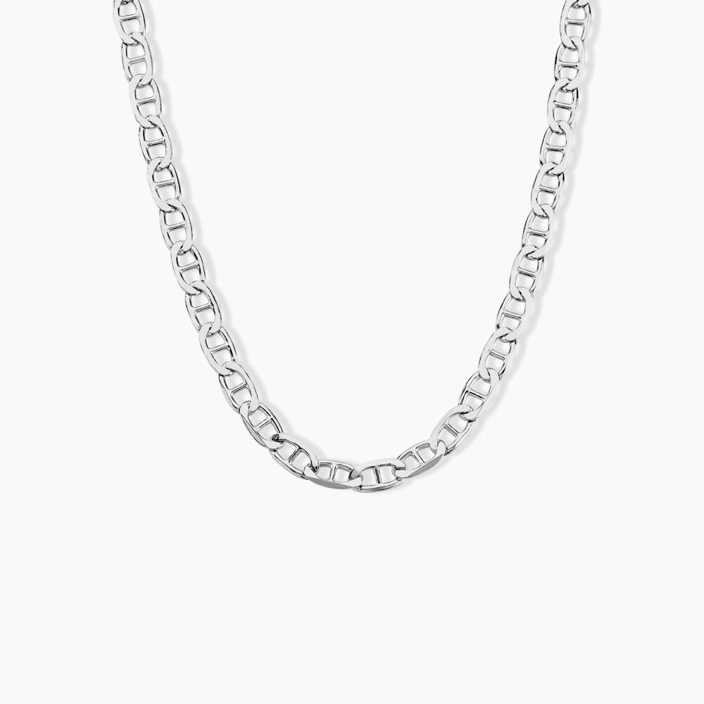 Chaine Piato Argent Blanc - Chaines Homme | Marc Orian