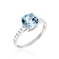 or blanc topaze bleu sky