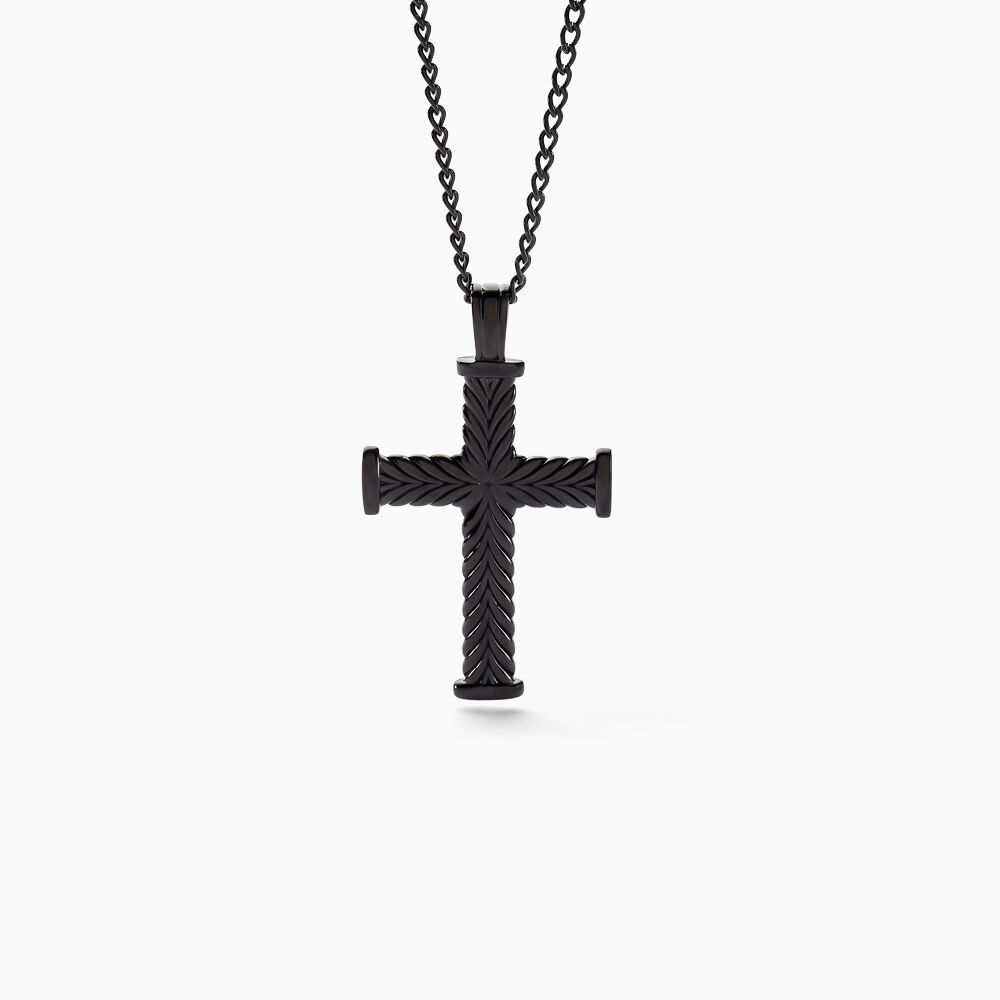 Collier Black Love Acier Bicolore - Colliers fantaisie Homme | Marc Orian