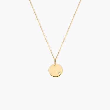 Collier Eleone Or Jaune Diamant