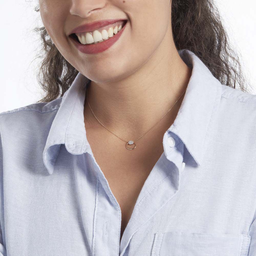 Collier Or Jaune Laberiane Diamants - Colliers avec pierres Femme | Marc Orian