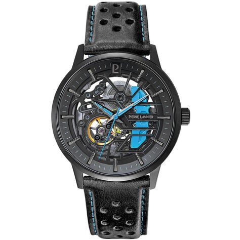 Montre Pierre Lannier Paddock Noir - Montres automatiques Homme | Marc Orian