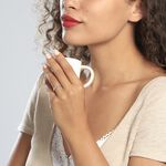 Alliance Heldea Ruban Plat Or Bicolore - Alliances duo Unisex | Marc Orian