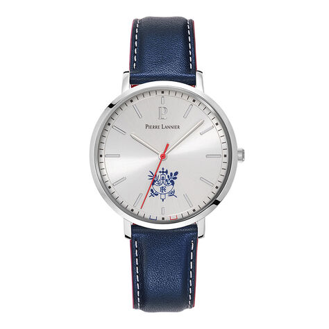 Montre Pierre Lannier Elysee Argenté - Montres étanches Homme | Marc Orian