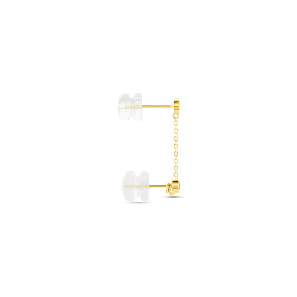 Bijou D'oreille Unitaire Pendante Larus Or Jaune Oxyde De Zirconium - Piercings d'oreilles Femme | Marc Orian