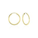 Cr&eacute;oles Valencina Or Jaune - Cr&eacute;oles Femme | Marc Orian