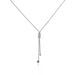 Collier Lassy Argent Blanc - Colliers Femme | Marc Orian