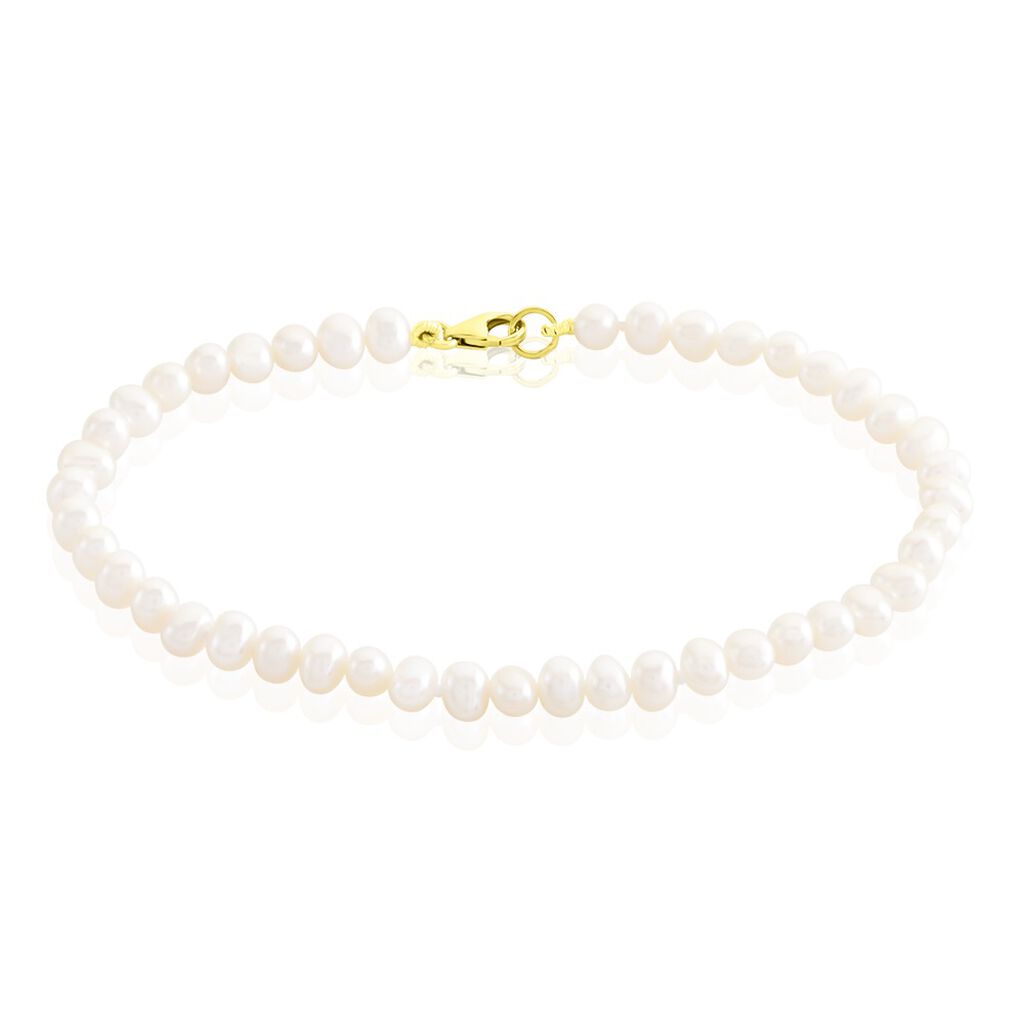 Bracelet Macy Or Jaune Perle De Culture - Bracelets chaînes Femme | Marc Orian