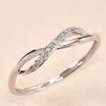 Bague Smina Or Blanc Diamant - Parures de mariage Femme | Marc Orian