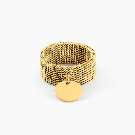 Bague Tijuana Acier Jaune - Bijoux fantaisie Femme | Marc Orian