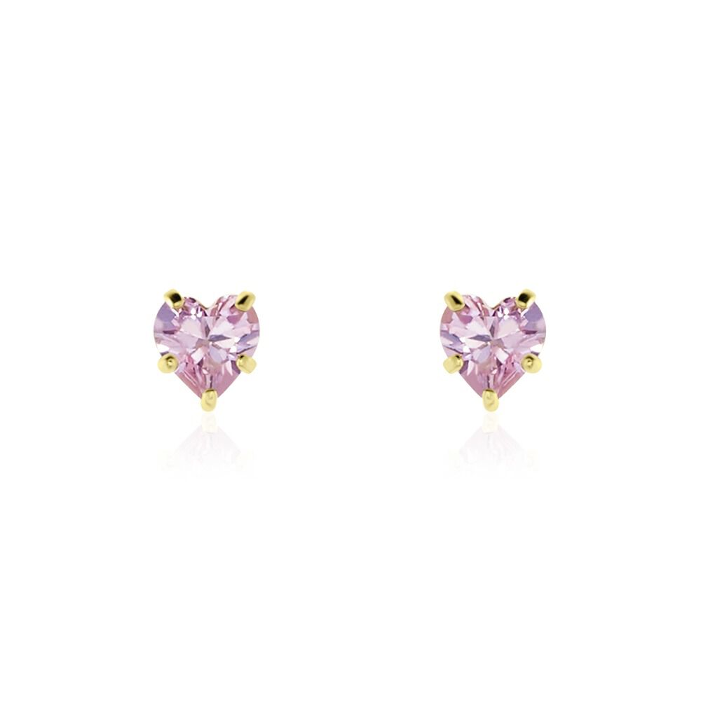 Boucles D'oreilles Puces Daria Or Jaune Oxyde - Puces Femme | Marc Orian