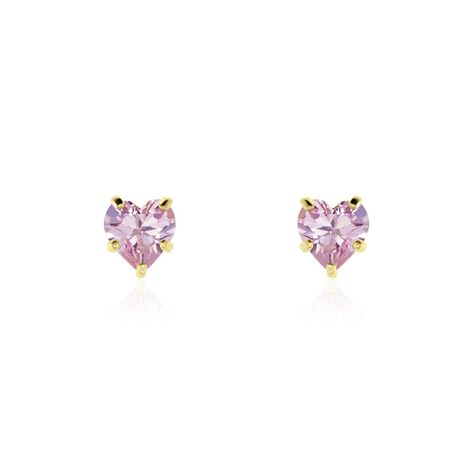 Boucles D'oreilles Puces Daria Or Jaune Oxyde - Puces Femme | Marc Orian