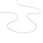 Cha&icirc;ne Iris Maille Gourmette Or Blanc - Chaines Femme | Marc Orian