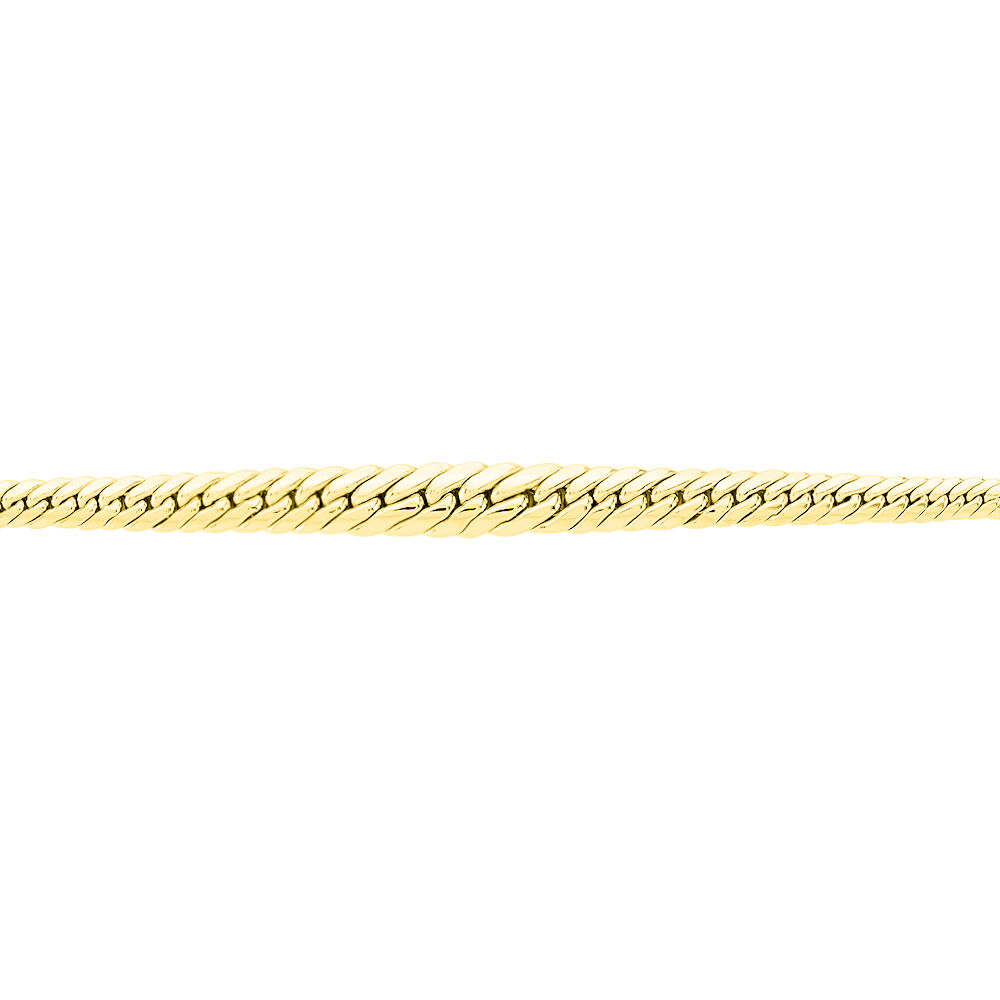 Collier Or Jaune Izel Maille Anglaise - Chaines Femme | Marc Orian