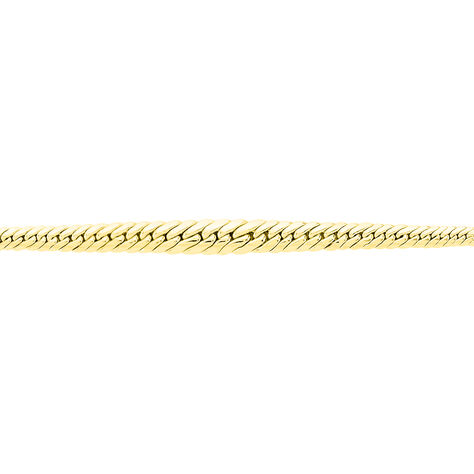 Collier Or Jaune Izel Maille Anglaise - Chaines Femme | Marc Orian