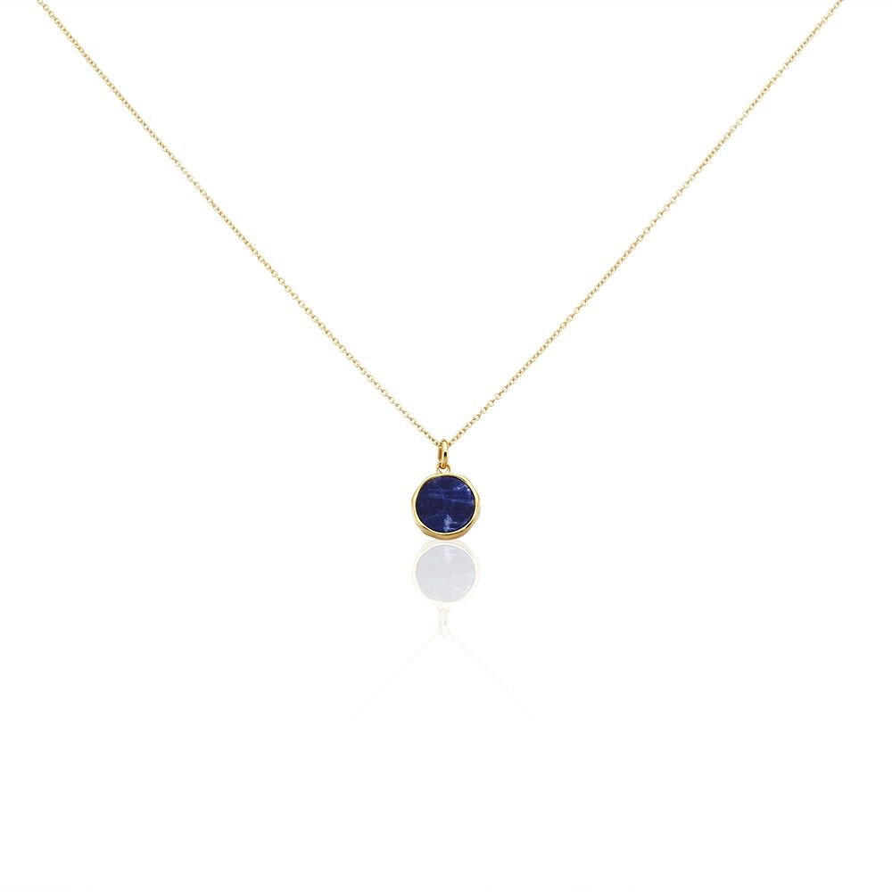Collier Plaqué Or Neassa Sodalite - Colliers avec pierres Femme | Marc Orian